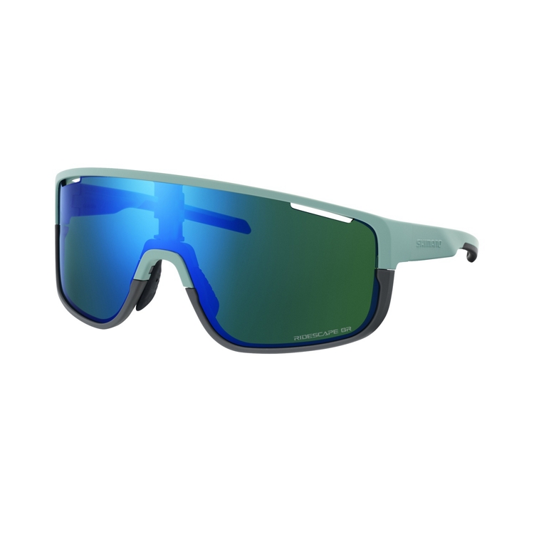 SHIMANO Gafas Road Y21, Adultos Unisex, Silver W/Ridescape