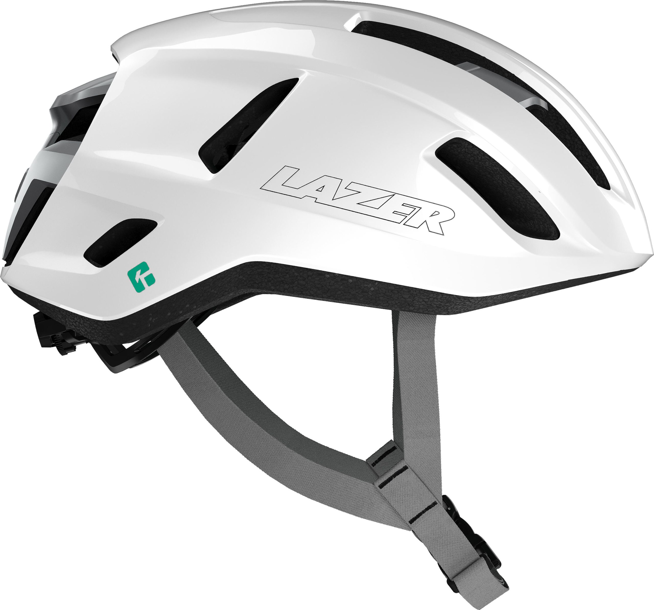 LAZER CASCO SPHERE KC BLANCO PLATEADO M